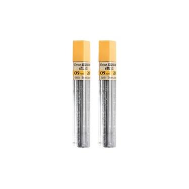 Imagem de Pentel Grafites Minas 2B 0.9mm 2 Tubos SM/50-2B9