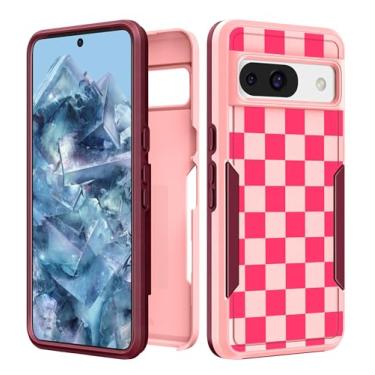 Imagem de Plakill Capa feminina para Google Pixel 8A - Capa feminina fofa kawaii, estética, design exclusivo, moda, resistente, protetora, à prova de choque, grau militar para adolescentes para Google Pixel 8A