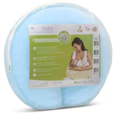 Imagem de Almofada Para Amamentação My Baby Copespuma Theva Azul