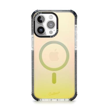 Imagem de Customic Capinha Case Capa para Celular iPhone 15 Pro Max (6.7”), Impactor Deep Space Anti Impacto Proteção Militar 4 metros contra quedas, Compatível Mag-Safe, Gold