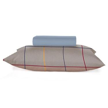 Imagem de Jogo Roupa de Cama Queen Simples 2 peças, 100% algodão 150 fios Teka Diamante