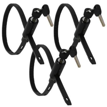 Imagem de Fechadura com zíper ajustável Urban August para porta de geladeira