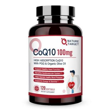 Imagem de Suplemento NATURE TARGET CoQ10-100mg Softgels com 10mg de PQQ