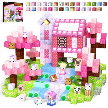 Imagem de Blocos magnéticos GoBidex 100 peças de brinquedos de construção para m