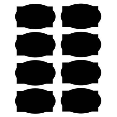Imagem de Etiqueta chalkboard labels 8 un Kit