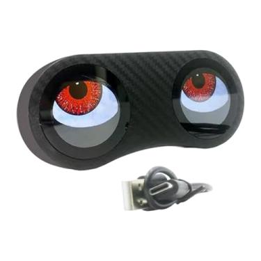 Imagem de predolo Lanterna Traseira de Bicicleta Olhos de Luz Traseira de Bicicleta Iluminação Programável Peça de Ciclismo Lâmpada de Advertência à Prova D'água Lu