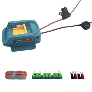 Imagem de aeobdai Adaptador de bateria compatível com conversor de energia Makita 18V compatível com BL1850B BL1860B BL1830B BL1840B BL1820B para DIY RC Car Robotics and RC Truck