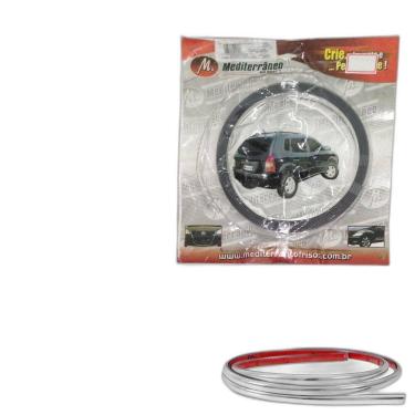 Imagem de Friso Cromado Universal 20Mm Rolo Com 10 Metros Pa145