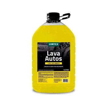 Imagem de Shampoo Lava Autos Vintex 5L - Ph Neutro, Não Remove Cera