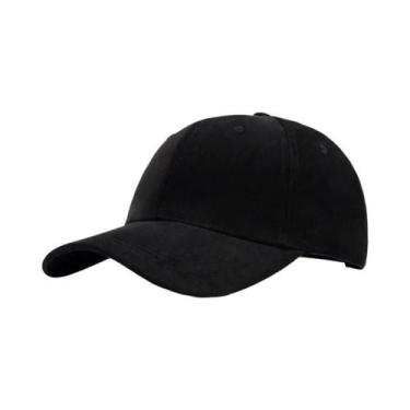 Imagem de Boné Snapback Unissex de Camurça - Ajustável, Retrô e Estilo Hip Hop, 