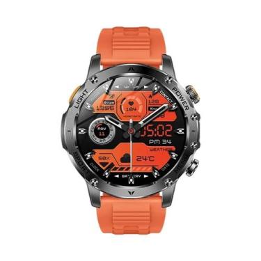 Imagem de Relógio Inteligente Militar Masculino Com Tela De 1,7 Polegadas, Bater