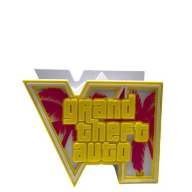 Imagem de Suporte para Controle Gamer GTA VI  Edição Exclusiva - BlackWolf 3D, A