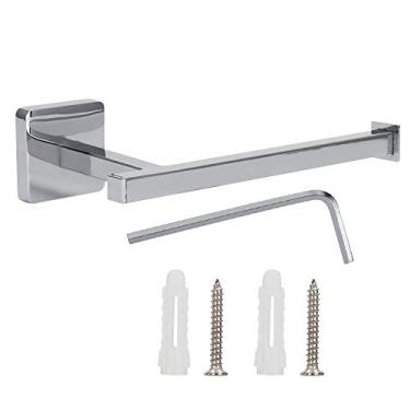 Imagem de Pissente Porta Higiênico de Aço Inoxidável Prateleira para Rolo de Armazenamento de para Banheiro Montado na Parede Com Parafusos para Banheiro Cozinha Lavanderia