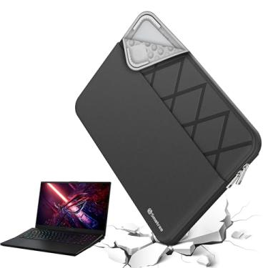 Imagem de Smatree Capa para laptop para ASUS TUF Gaming A14 2025 de 14 polegadas, para ASUS TUF Gaming A14 2024 Copilot+PC, capa para laptop com bolso para acessórios, zíper YKK, design patenteado à prova de