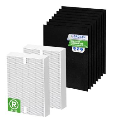 Imagem de Bagean Filtro HPA100 compatível com filtro Honeywell HEPA R de substituição para série de purificadores de ar HPA100 – Serve para filtros de purificador de ar HPA100 – Filtros refrescam o ar (2 HEPA +