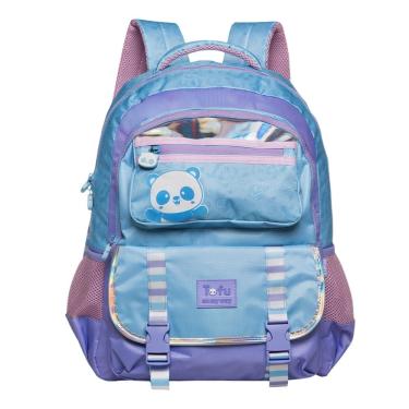 Imagem de Mochila Escolar de Costas Panda Tofu Meninas Juvenil Passeio