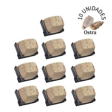 Imagem de 10 Unidades de Pedra de Calcio com Carvao Ativado - Calopsita Agaporne