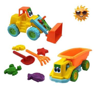 Imagem de Conjunto Praia Fora de Estrada 8 peças SimoToys