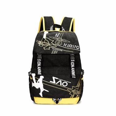 Imagem de Mochila escolar infantil Swords Onlines 3D 31x15x43cm