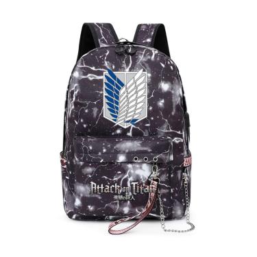 Imagem de Mochila Attacks on Titans Levis Ackermans Levis Ackermans