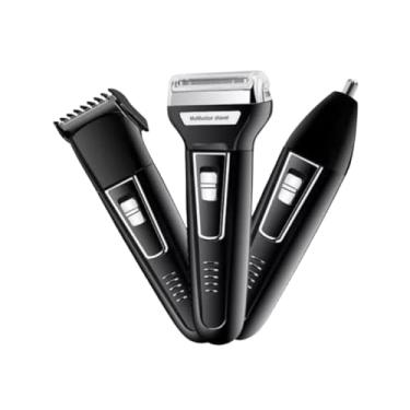 Imagem de Aparador de Barba e Pelos Barbeador 3 em 1 Recarregável Bivolt