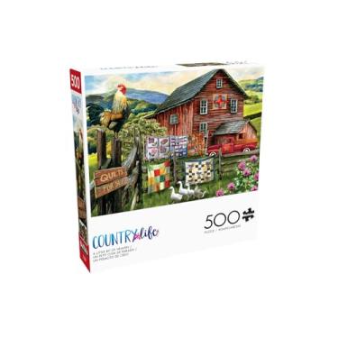 Imagem de Buffalo Games - Country Life - A Little Bit of Heaven - Quebra-cabeça de 500 peças para adultos quebra-cabeça desafiador perfeito para noites de jogos - Tamanho final 21,25 x 15,00