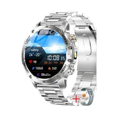 Imagem de Relógio Inteligente Militar Masculino Para Atividades Ao Ar Livre Com 