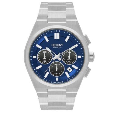Imagem de Relógio ORIENT masculino solartech analógico multifunção MBSSC274 D1SX