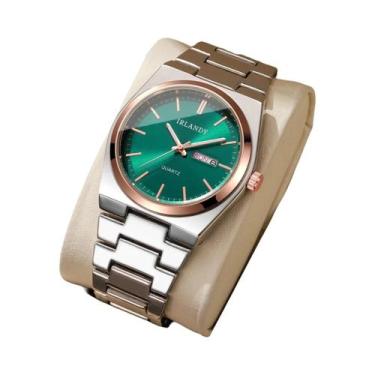 Imagem de Relógio De Pulso De Luxo Masculino Quartz Com Calendário Reloj Hombre 