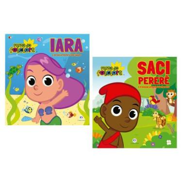 Imagem de Kit 2 vol - turma do folclore: iara + saci pererê - Kit de Livros, 3