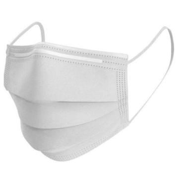 Imagem de Mascara Descartavel Tripla Proteção - Medix, Branco
