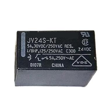 Imagem de JV5S-KT JV12S-KT JV24S-KT DC5V 12V 24VDC JV5S 12S 24S KT Power Relay 5A 30VDC 4Pin 1Pcs(JV12S-KT 12VDC)