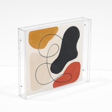 Imagem de Moldura Acrílica De Mesa ou parede - porta retrato - premium resistente(15x15)