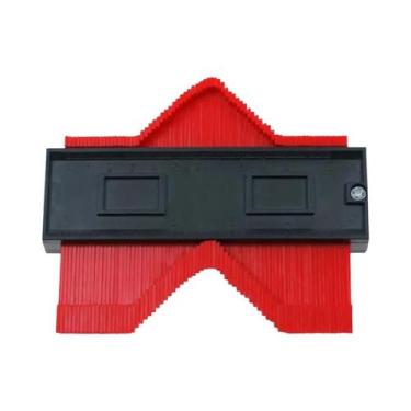 Imagem de Gabarito De Contorno Para Marcenaria, Duplicador De Perfil, Régua De M