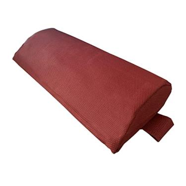 Imagem de WeiLaiKeQi Almofada de Encosto de Cabeça Universal para Substituição em Poltronas Reclináveis ​​dobráveis ​​de Pátio, Ajustável, vermelho