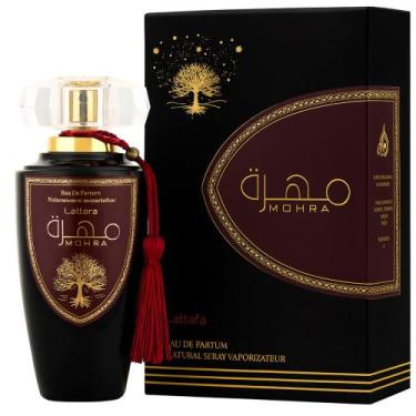 Imagem de Perfume Árabe Masculino Lattafa Mohra Eau de Parfum 100ml Importado Or