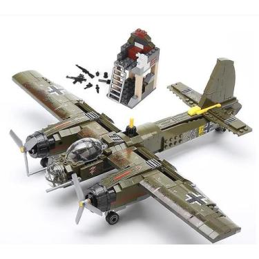 Imagem de Bloco de construção: avião militar Ju-88 bombardeando 559 unidades - G
