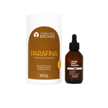 Imagem de VERÃO MEU BRONZE KIT CERA BRONZEADORA 900G + ÓLEO 10x1 CORPORAL 80ML