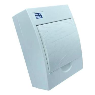 Imagem de 2X Quadro De Distribuição De Sobrepor Weg 6 Disjuntores Bran