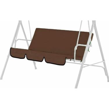 Imagem de Capas de substituição para almofadas de balanço de varanda (2/3 lugares), capa de substituição para cobertura.