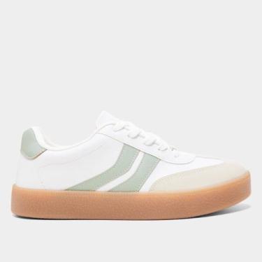 Imagem de Tênis Vizzano Básico Feminino, Branco, Verde, 36