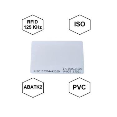 Imagem de Cartão ISO RFID 125 KHz AWS - 10 unidades - LOJA RFID