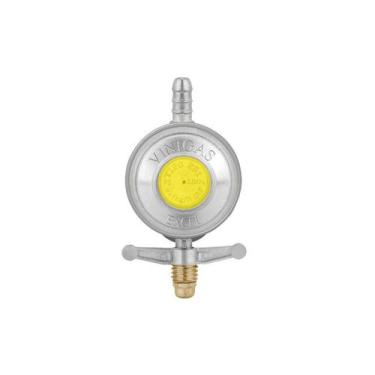 Imagem de Regulador de Gás Glp Max 2Kg/h para Fogões 5 e 6 Bocas - vinigás