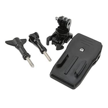 Imagem de Naroote Clipe de Mochila para Câmera de Ação, Braçadeira de Fixação Com Alça Rotativa Leve para OSMO para Surf, Esqui, Ciclismo