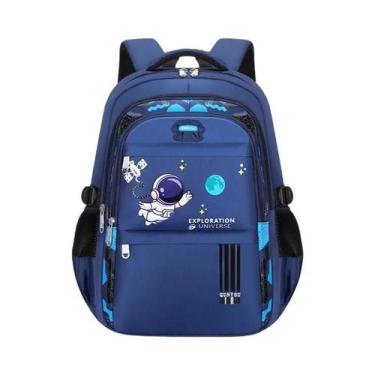 Imagem de Mochila De Astronauta Para Meninos Impermeável Mochila Escolar Infanti