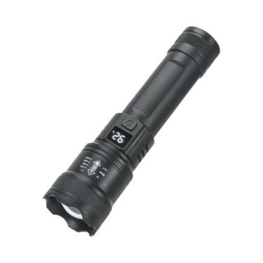 Imagem de Lanterna Tática LED De Alta Potência 2000LM Recarregável Por USB Para 