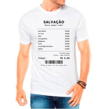 Imagem de Camiseta gospel jesus moda evangélica camisa masculina lançamento 07 -