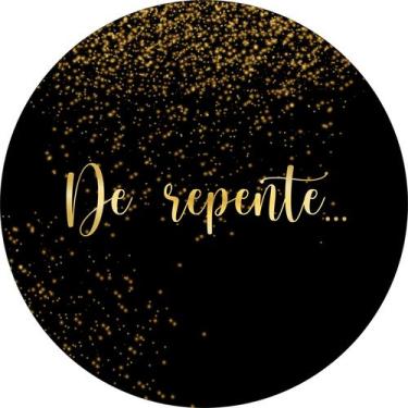 Imagem de Painel de Tecido Sublimado Redondo De Repente ...  c/ Elástico - Fabri