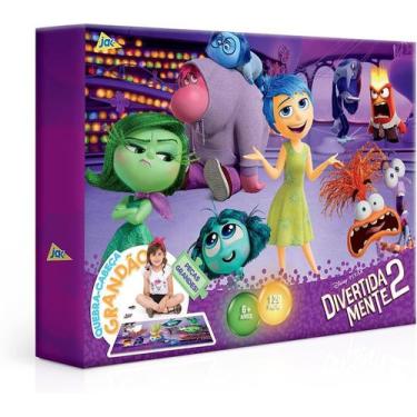 Imagem de Divertidamente 2 - quebra-cabeça grandão 120 peças - disney - toyster 