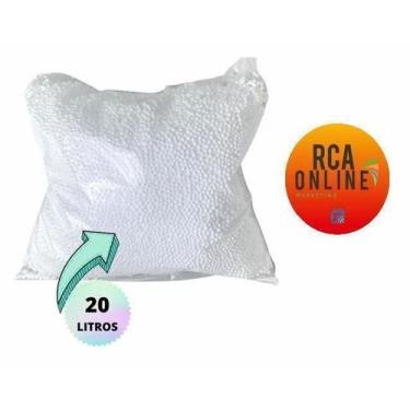 Imagem de Isopor(Pérola)Bolinha Enchimento Puff E Artesanato 20 Litros - Rcaisop